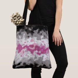 Abstracte Librafeminin Pride Vlag Tote Bag