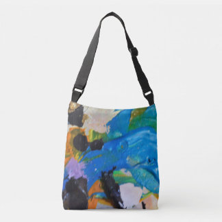 Abstracte lichaamzak crossbody tas