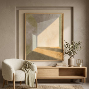 Abstracte Licht Wand Kunst voor Woonkamer Decorati Poster