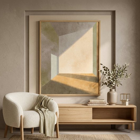 Abstracte Licht Wand Kunst voor Woonkamer Decorati Poster