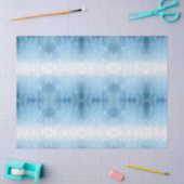 Abstracte lichtblauw hart tissuepapier (Craft)