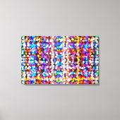 Abstracte lichten canvas afdruk (Voorkant)