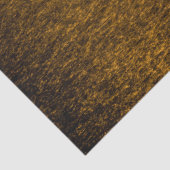 Abstracte lichten zee glanzend bronzen Monogram Tissuepapier (Detail)