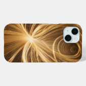 Abstracte Lichtenergie en Kosmische Werveling Case-Mate iPhone Case (Achterkant (horizontaal))