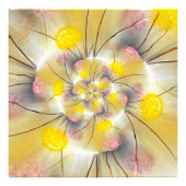 Abstracte lichtjes foto afdruk (Voorkant)