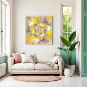 Abstracte lichtjes poster