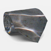 Abstracte lichtpatronen op water stropdas (Opgerold)