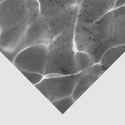 Abstracte lichtreflecties op watertissuepapier tissuepapier (Detail)