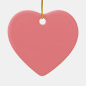 Abstracte liefde en kindheid met elkaar verweven keramisch ornament (Achterkant)