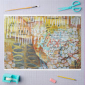 Abstracte liefde tissuepapier (Craft)