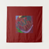 Abstracte Liefde Wandkleed (Voorkant)