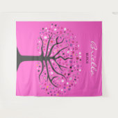 Abstracte Life Foto op achtergrond-uitnodiging Wandkleed (Voorkant (horizontaal))