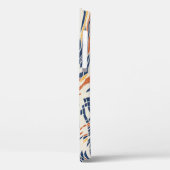 Abstracte lijn geo, topografisch naadloos patroon. Case-Mate iPhone case (Achterkant / Links)