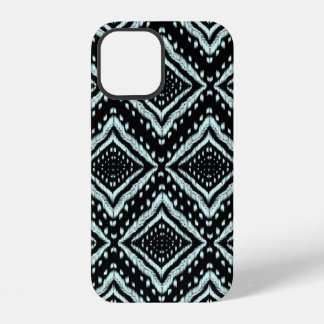 Abstracte lijn, prachtig, Ikat naadloos patroon, B iPhone 12 Hoesje