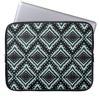 Abstracte lijn, prachtig, Ikat naadloos patroon, B Laptop Sleeve