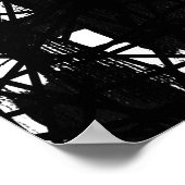 Abstracte lijnen 02 poster (Hoek)