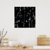 Abstracte lijnen 02 poster (Keuken)