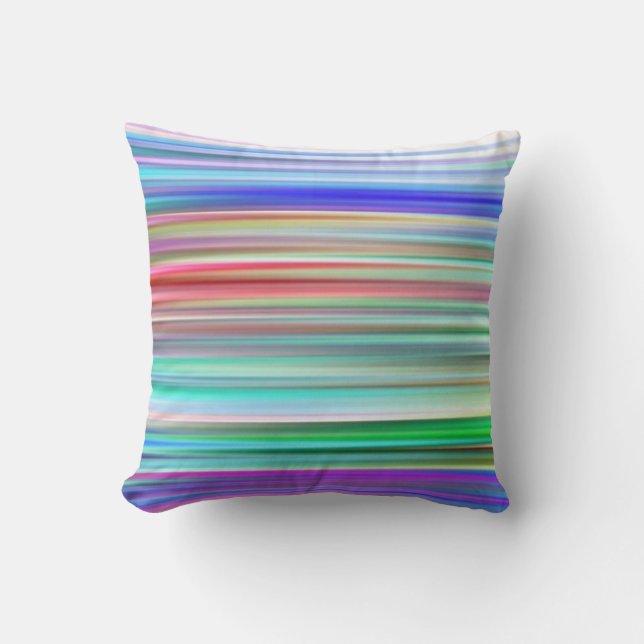 Abstracte lijnen 2 Sided Pillow Kussen (Voorkant)