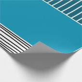 Abstracte lijnen cadeaupapier (Hoek)