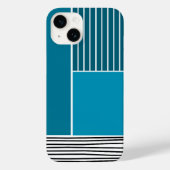 Abstracte lijnen Case-Mate iPhone case (Achterkant)