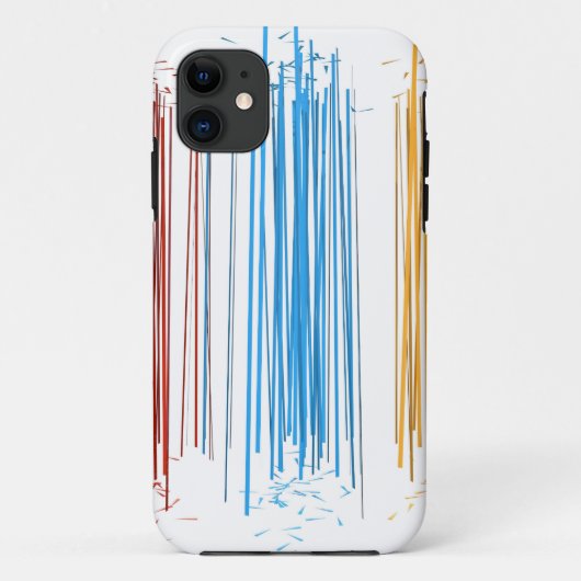 Abstracte lijnen Case-Mate iPhone case (Achterkant)