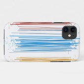 Abstracte lijnen Case-Mate iPhone case (Achterkant (horizontaal))