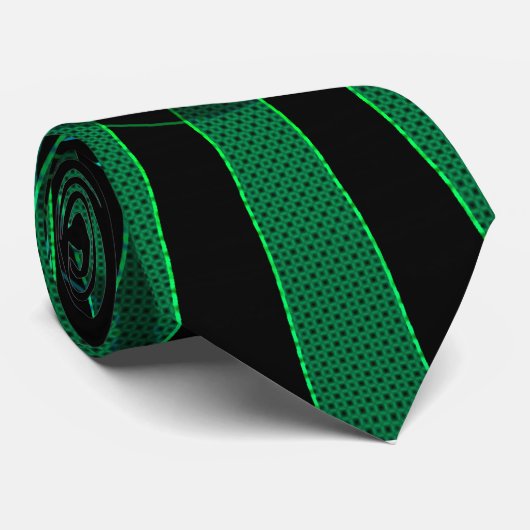 Abstracte lijnen en gedistilleerde dranken: Aangep Stropdas (Opgerold)