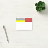 Abstracte lijnen en Rechthoeken Post-it® Notes (Kantoor)