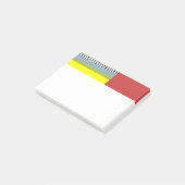 Abstracte lijnen en Rechthoeken Post-it® Notes (Schuin)