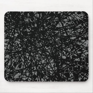 Abstracte lijnen - grijs muismat