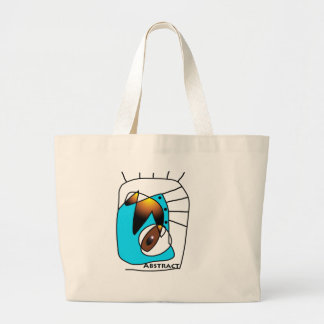 Abstracte lijnen grote tote bag