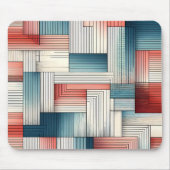 Abstracte lijnen in harmonie muismat (Voorkant)