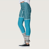 Abstracte lijnen leggings (Links)