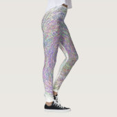 Abstracte lijnen leggings (Rechts)