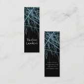 Abstracte lijnen mini visitekaartje (Voorkant / Achterkant)