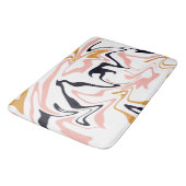 Abstracte lijnen modern badmat (Gekanteld)