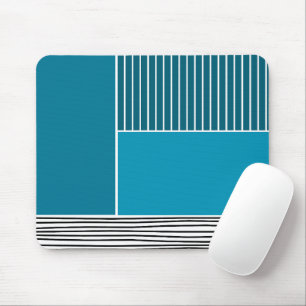 Abstracte lijnen muismat