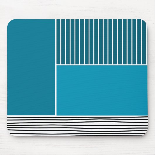 Abstracte lijnen muismat (Voorkant)