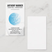 Abstracte lijnen op Sphere Visitekaartje (Voorkant / Achterkant)