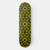 Abstracte lijnen Patroon Persoonlijk Skateboard (Voorkant)