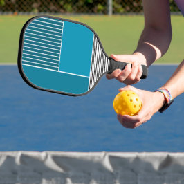 Abstracte lijnen pickleball paddle