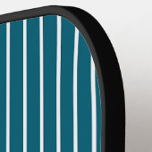 Abstracte lijnen pickleball paddle (Links Detail)