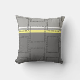 Abstracte Lijnen Secties Worp Kussen Cushion