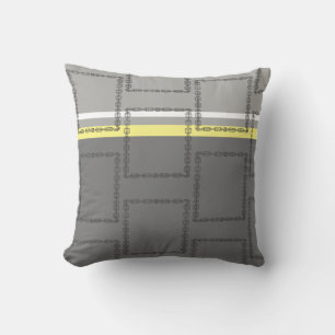 Abstracte Lijnen Secties Worp Kussen Cushion
