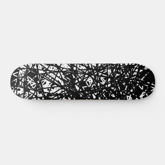 Abstracte lijnen skateboard (Horizontaal)