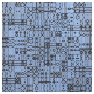 Abstracte lijnen voor zwart en blauw stof