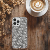 Abstracte lijnen voor zwart en wit Case-Mate iPhone case
