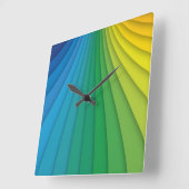 Abstracte lijnen wandklok (Hoek)