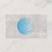 Abstracte lijnen | Wereldwijd ontwerp Visitekaartje (Achterkant)