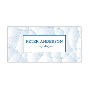 Abstracte lijnen zelfinktende stempel